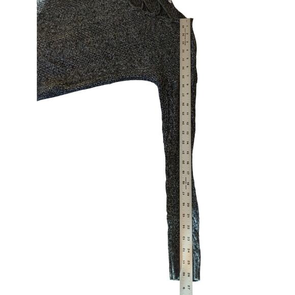 Aeropostale Gray Long Sleeve Knit Pull Over Sweater Women XS - Picture 5 of 7